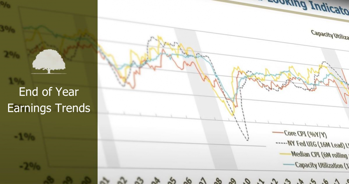 Market Briefing: End of Year Earnings Trends NOV. 22