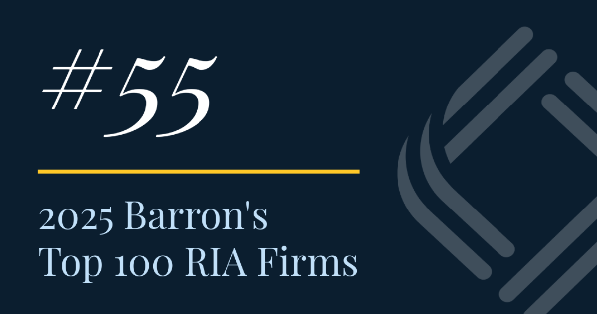 #55 2025 Barron's Top 100 RIA Firms