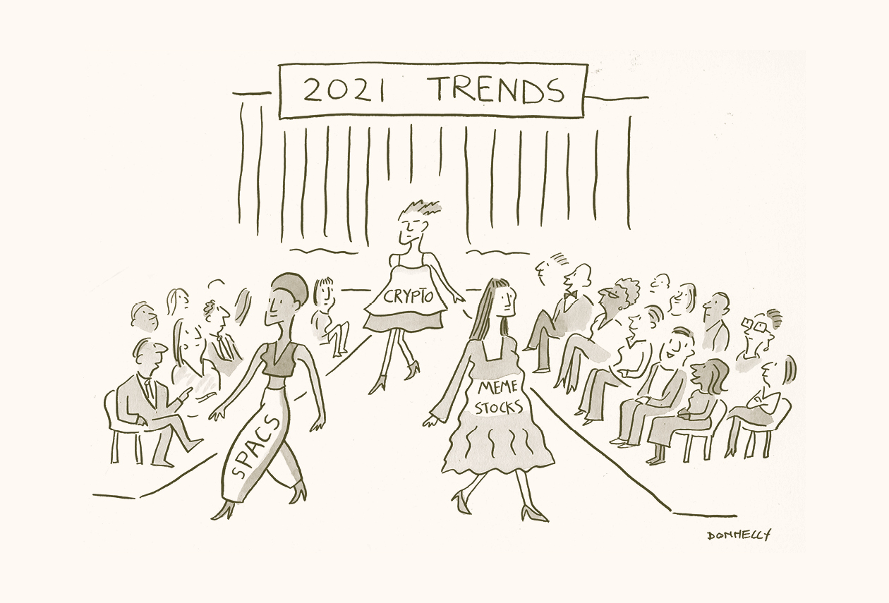 Investing Trends: Meme Stocks, Digital Assets, and SPACs