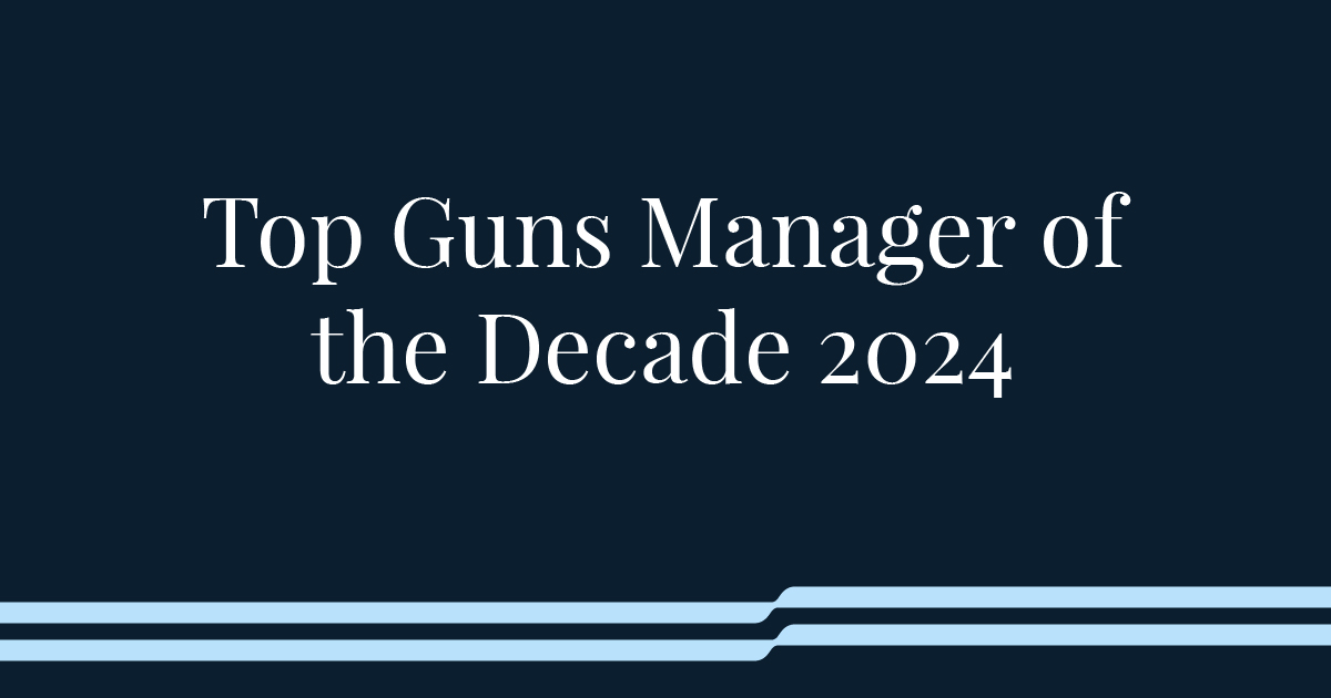 Curi RMB Capital Named to PSN Top Guns Manager of the Decade 2024 List