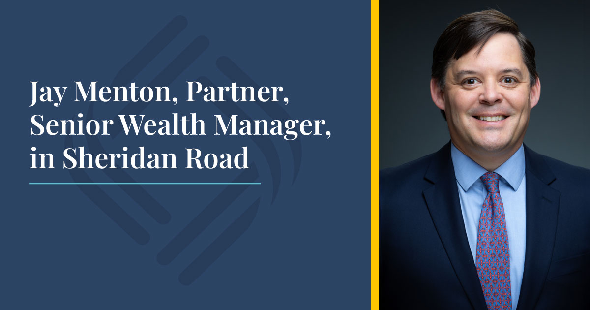 Jay Menton Profiled in Sheridan Road Magazine