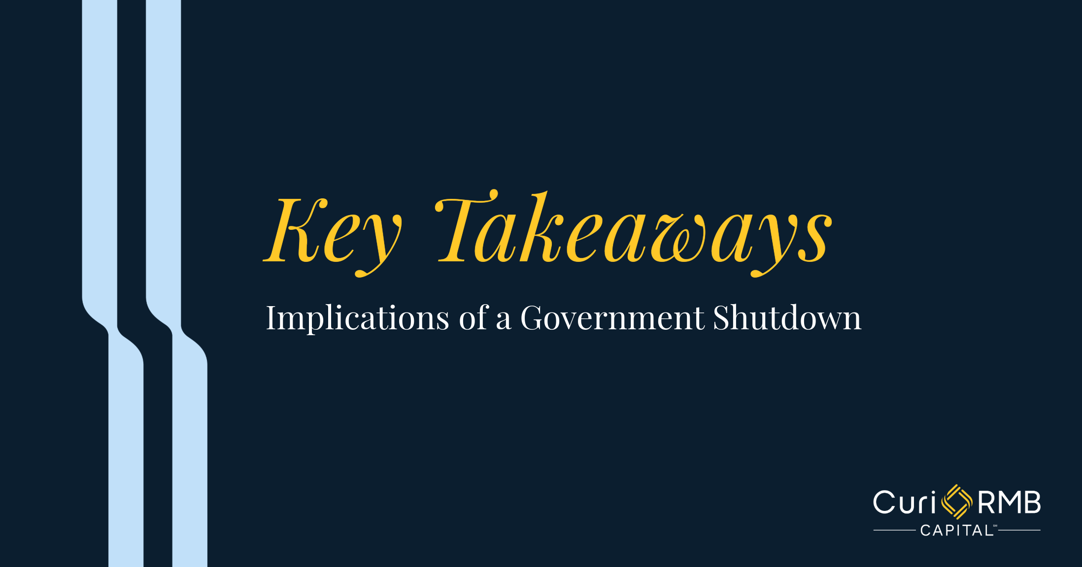 Implications of a Government Shutdown