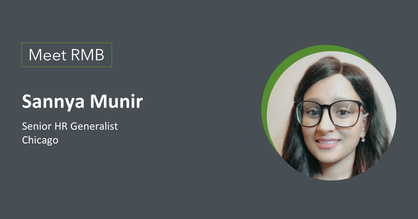Meet RMB: Sannya Munir