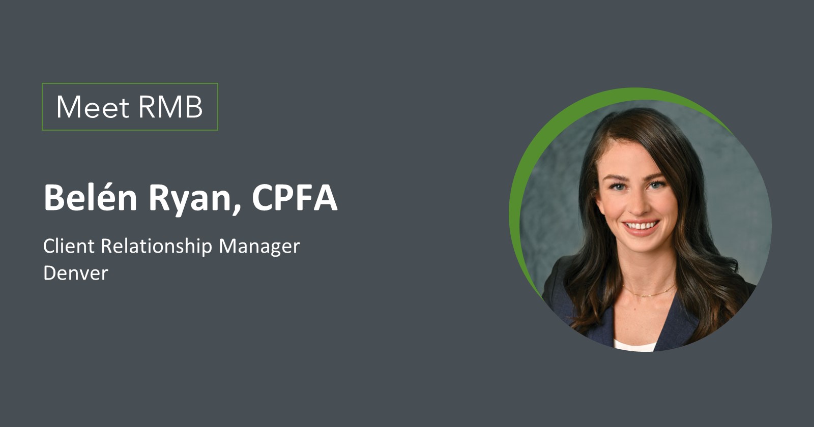 Meet RMB: Belén Ryan