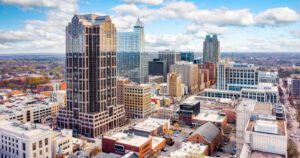 Raleigh skyline