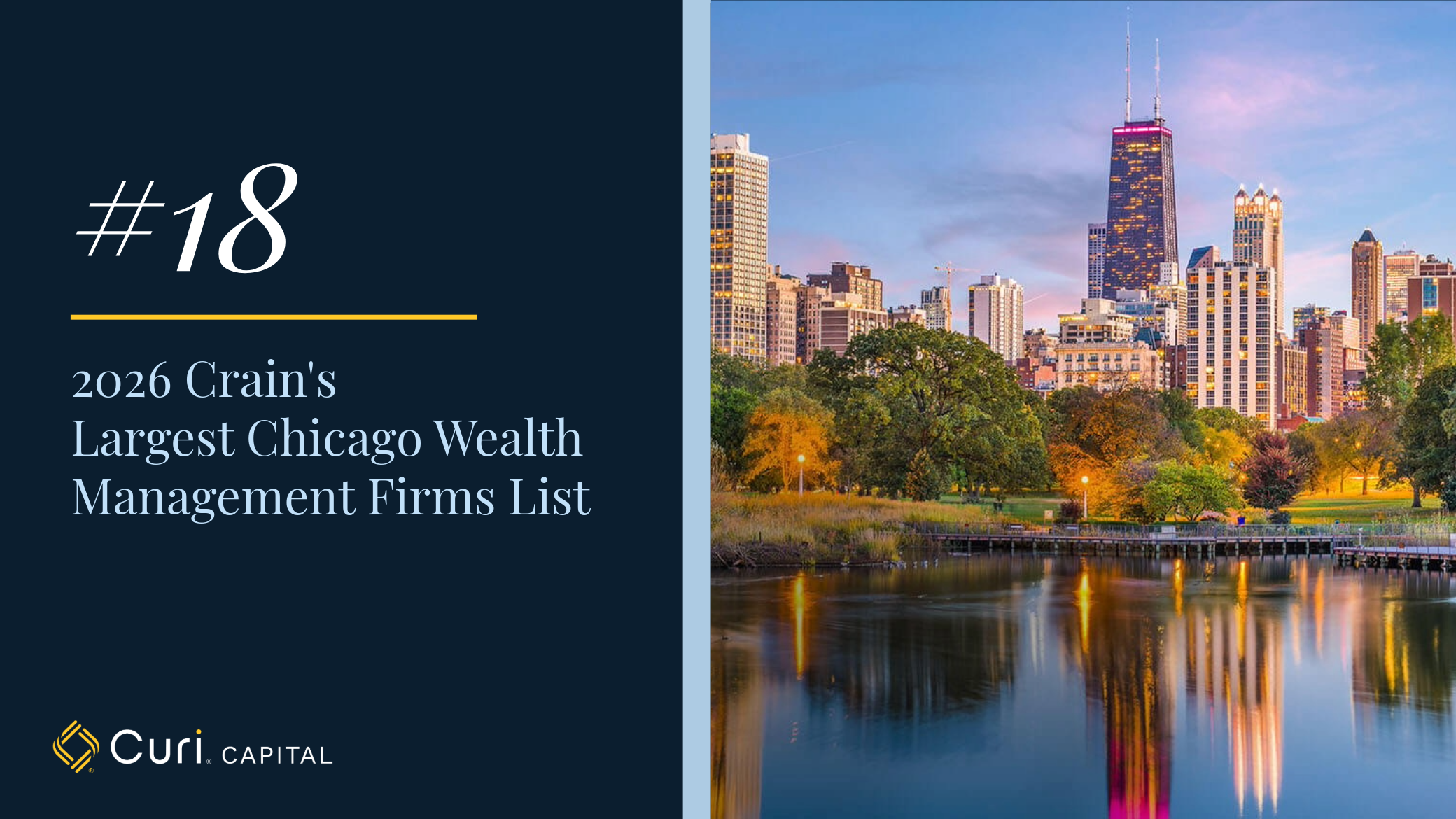 Curi Capital Ranked Among Chicago’s Largest Wealth Management Firms by Crain’s